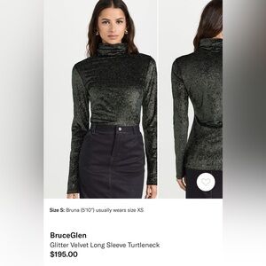 Elegant Black and Green Women's Top